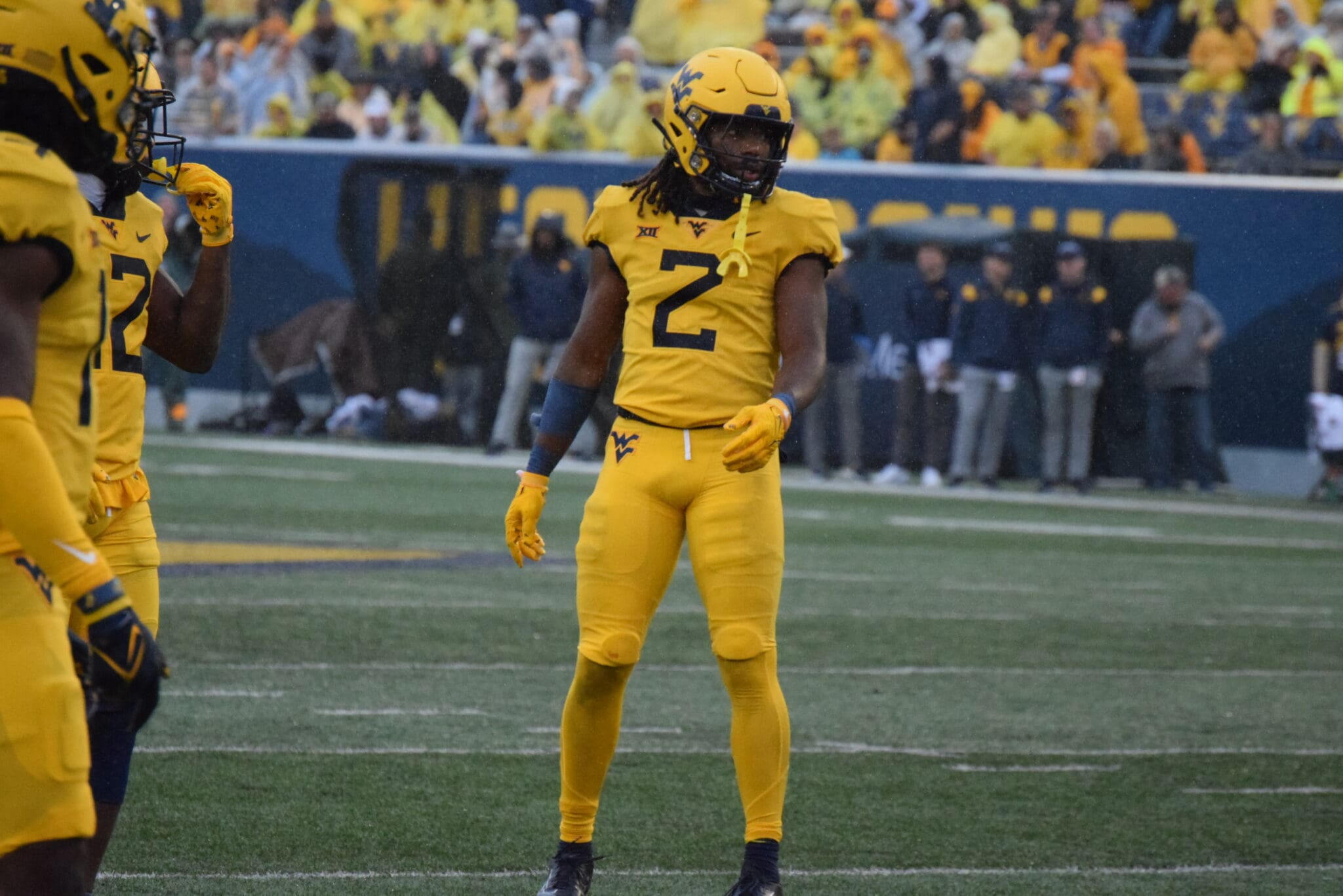 WVU Football Safety Aubrey Burks