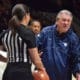 Bob Huggins and ref