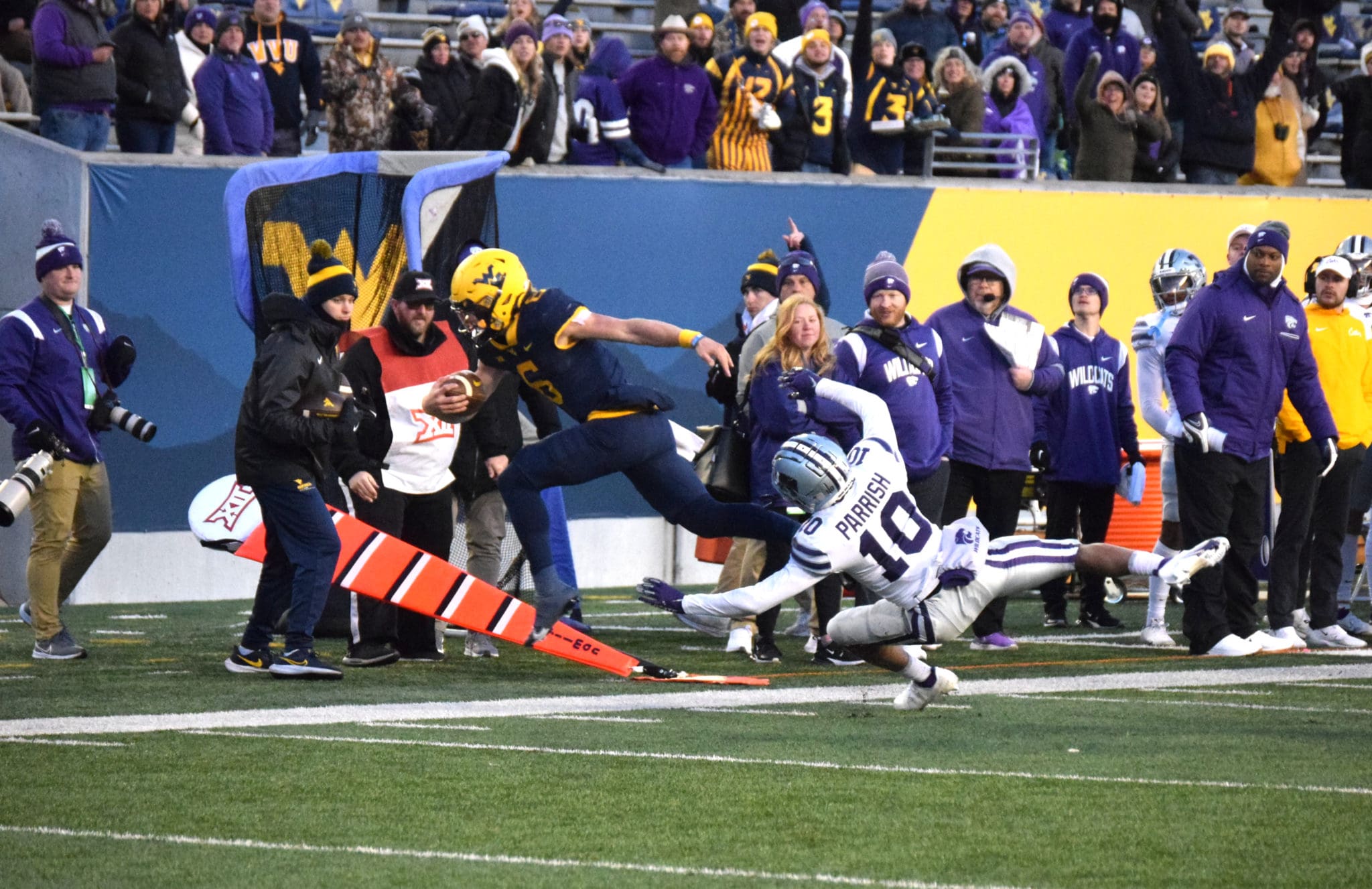 Garrett Greene running against Kansas State