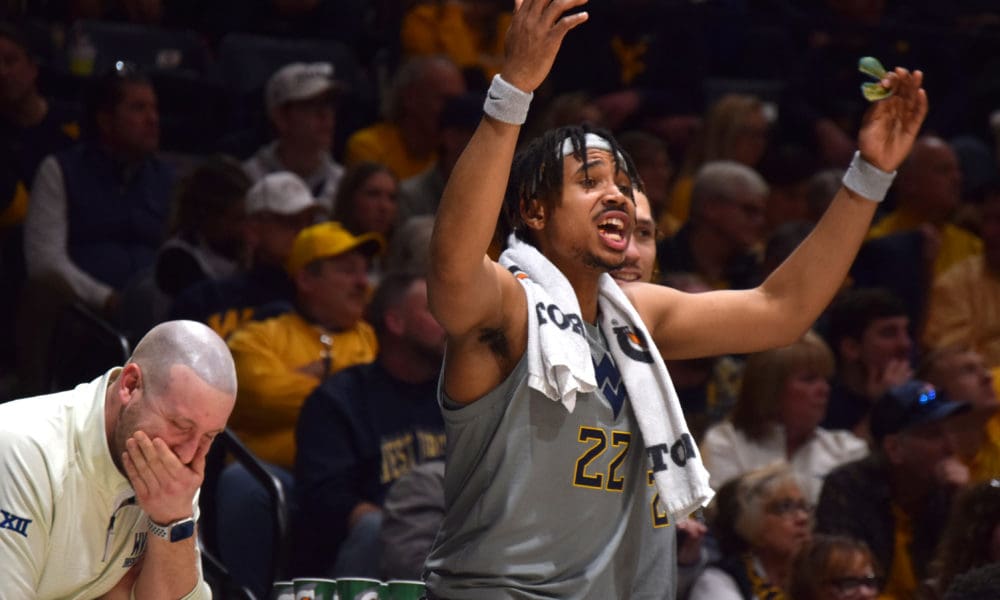 West Virginia's non-conference Josiah Harris