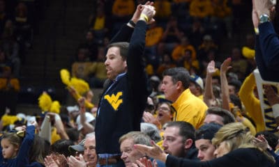 WVU basketball fans worried while watching game