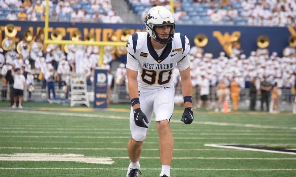 WVU Football WR John Neider