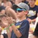 WVU baseball fan kid at Super Regional