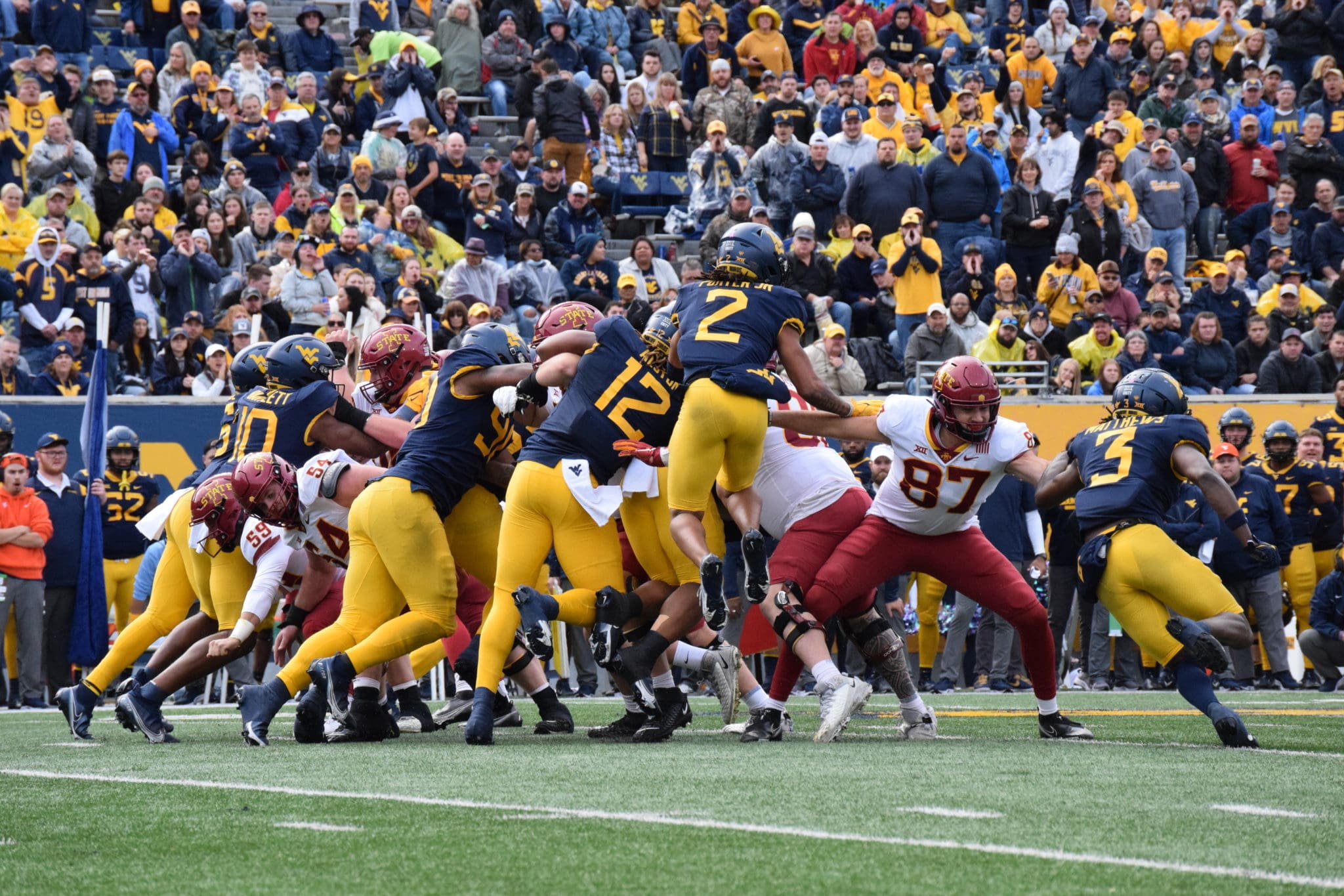 WVU Football against Iowa State