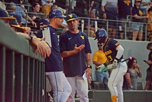 WVU Baseball Head Coach Steve Sabins