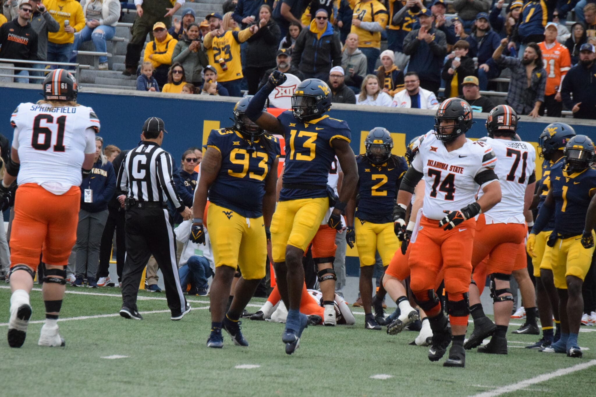 WVU Football Hershey McLaurin