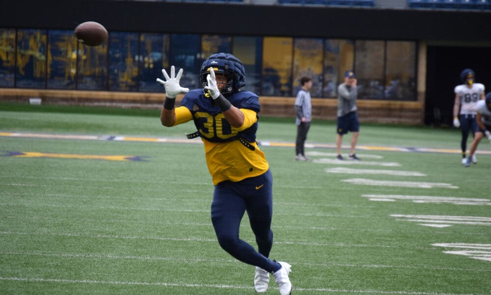 WVU Football Brayden Dudley