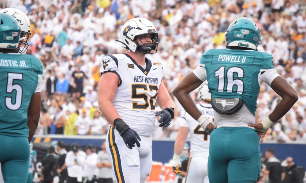 WVU Offensive Lineman Nick Krahe
