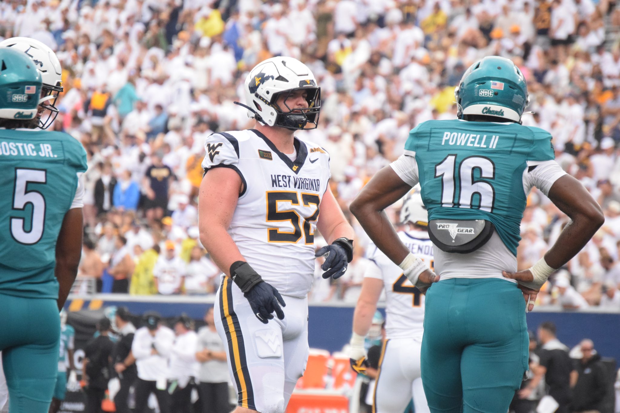 WVU Offensive Lineman Nick Krahe