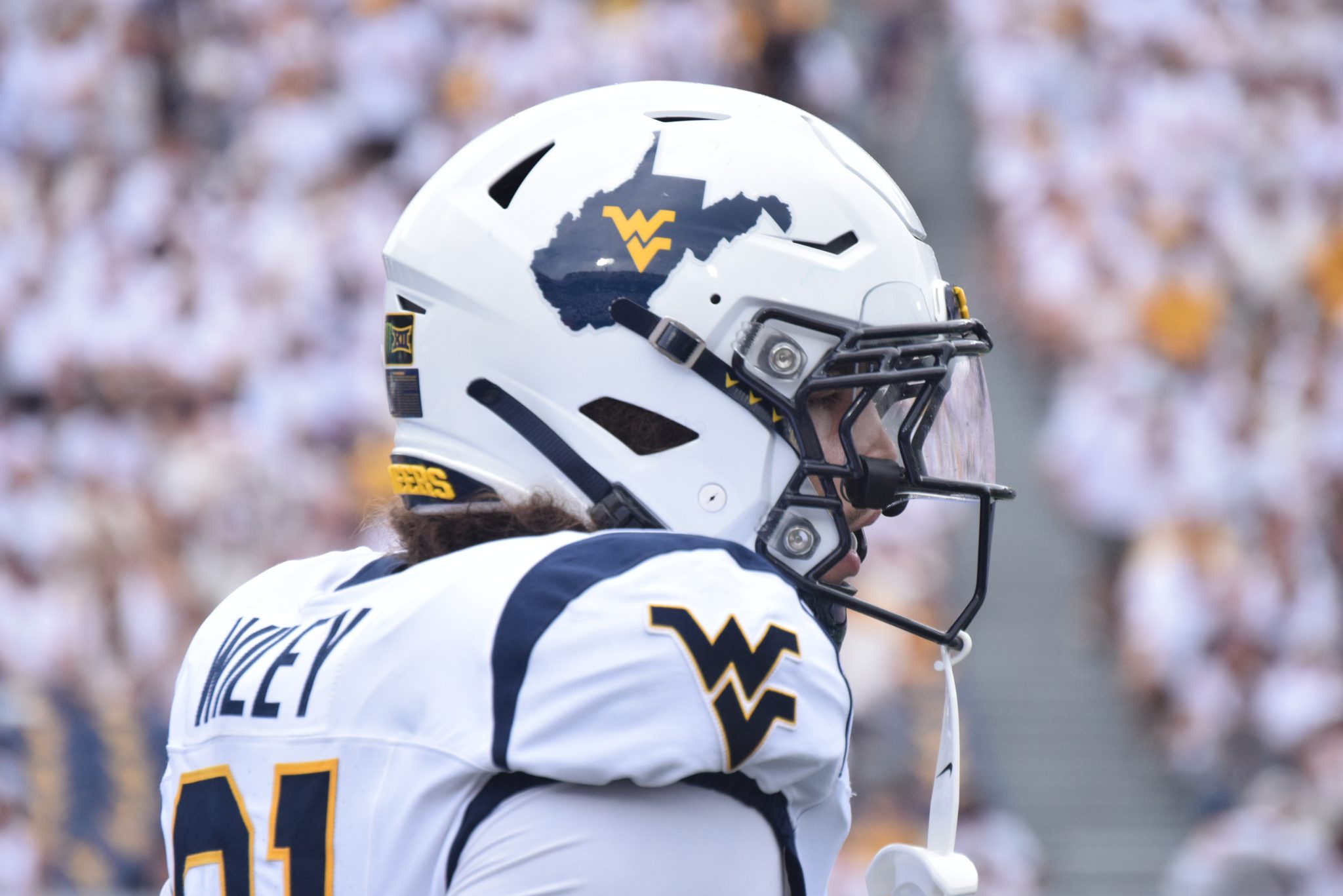 WVU Football DL Darius Wiley