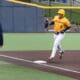 WVU Baseball Grant Hussey home run