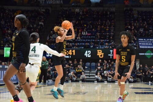 WVU women’s basketball against Baylor