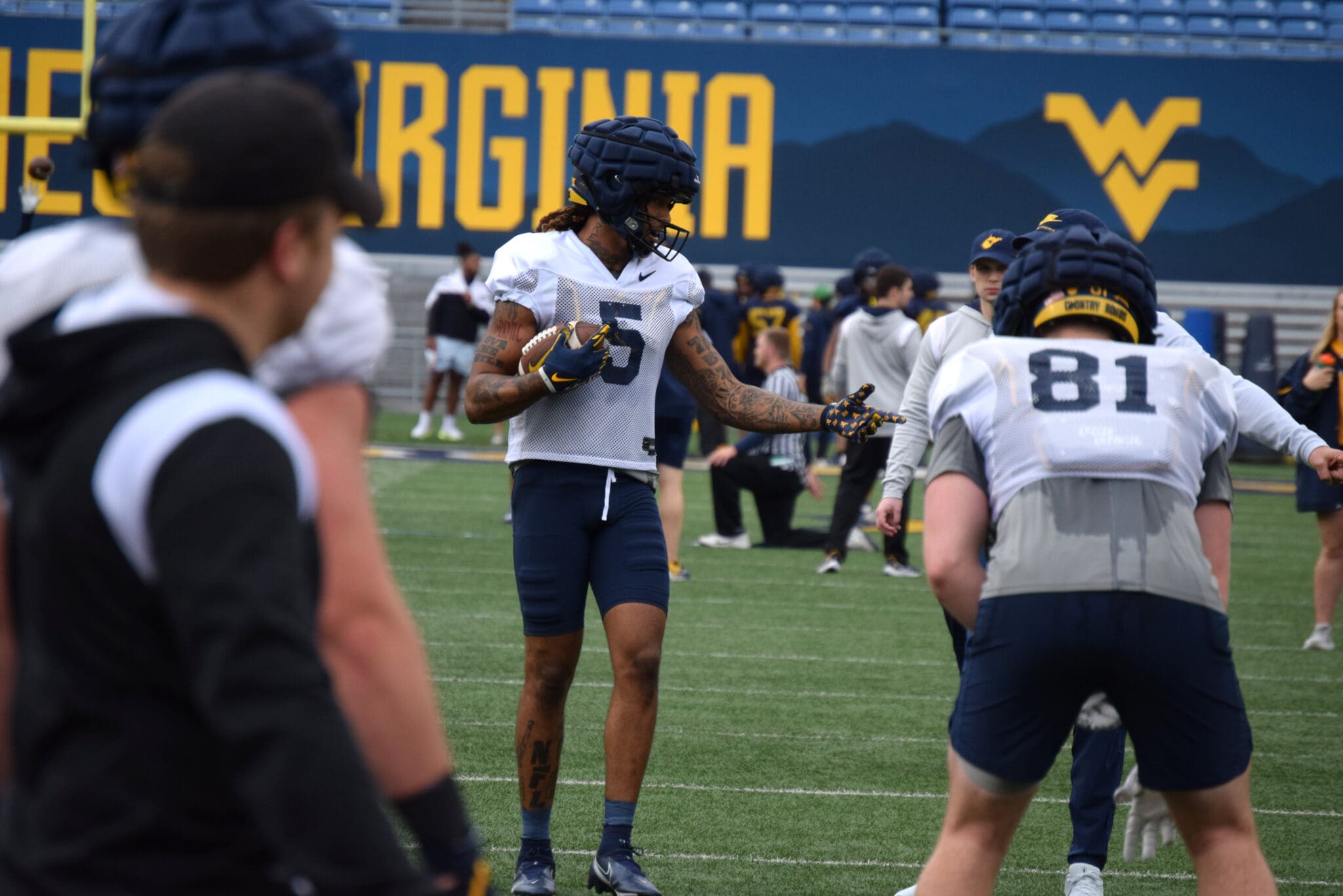WVU Football WR Devin Carter