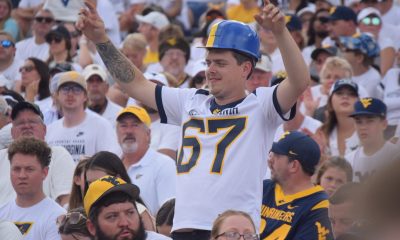 WVU Football fan at 2026 season opener