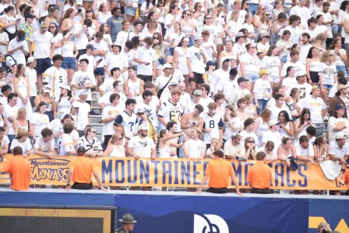 WVU Football Mountaineer Maniacs Whiteout
