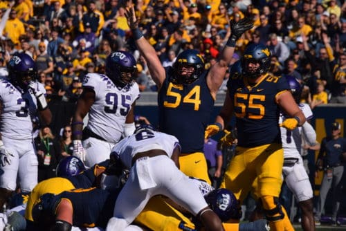 WVU Football Center Zach Frazier