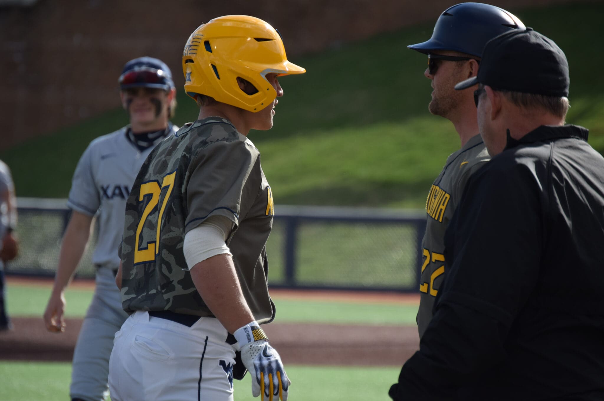 JJ Whetherholt and umpire