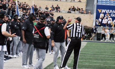 WVU Football HC Rich Rodriguez Sideline Coal Rush 2026