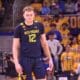 WVU Basketball Tucker DeVries at Pitt