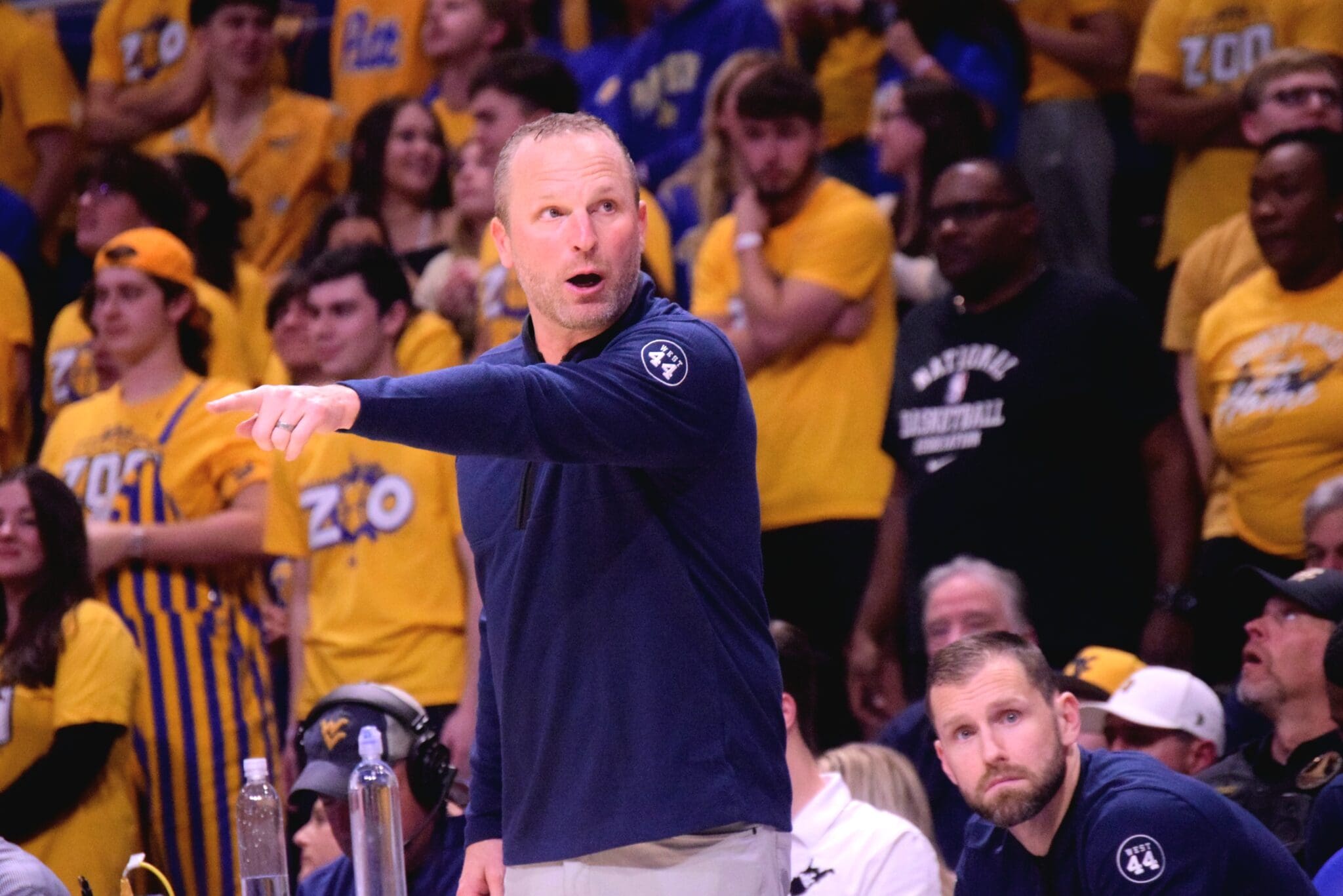WVU Basketball HC Darian DeVries