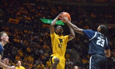 WVU Basketball Sencire Harris