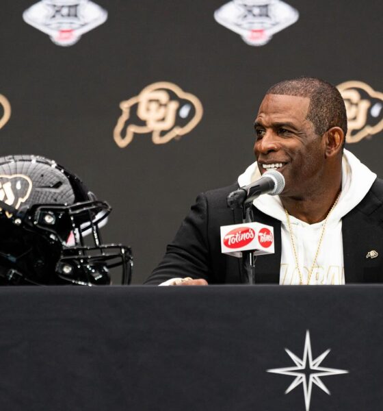Colorado HC Deion Sanders at Big 12 Media Days