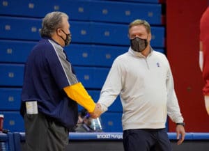 Bob Huggins and Bill Self