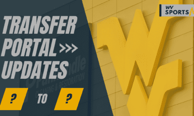 WVU Football Transfer Portal notebook graphic