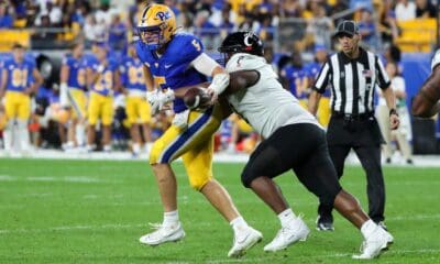 Cincinnati DT Dontay Corleone against Pitt