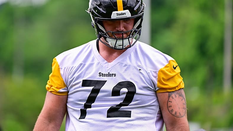 Doug Nester with Steelers