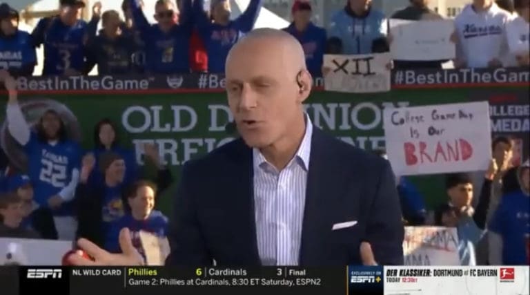 Brett Yormark on College GameDay