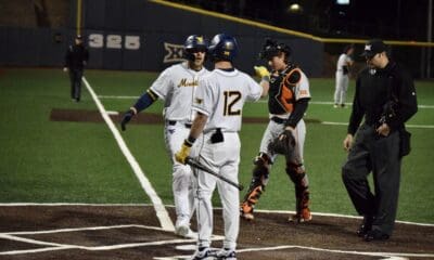 WVU Baseball Grant Hussey and Brodie Kresser