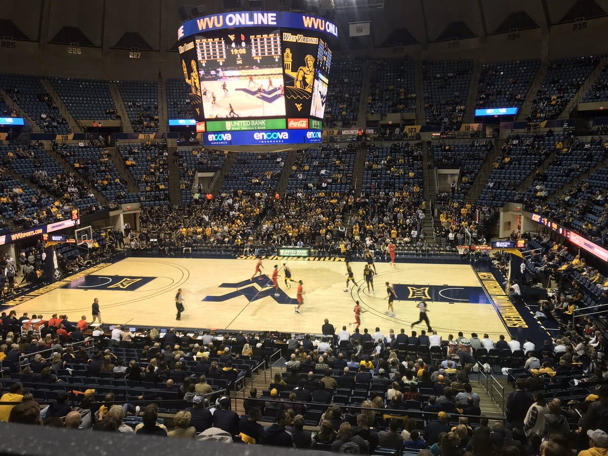 Wvu Coliseum Detailed Seating Chart