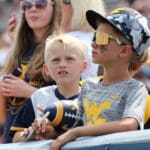 Young WVU Fans at Spring Game