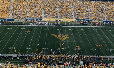 WVU Football stadium Gold Rush