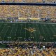 WVU Football stadium Gold Rush