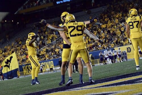 WVU Football Touchdown Celebration with Preston Fox