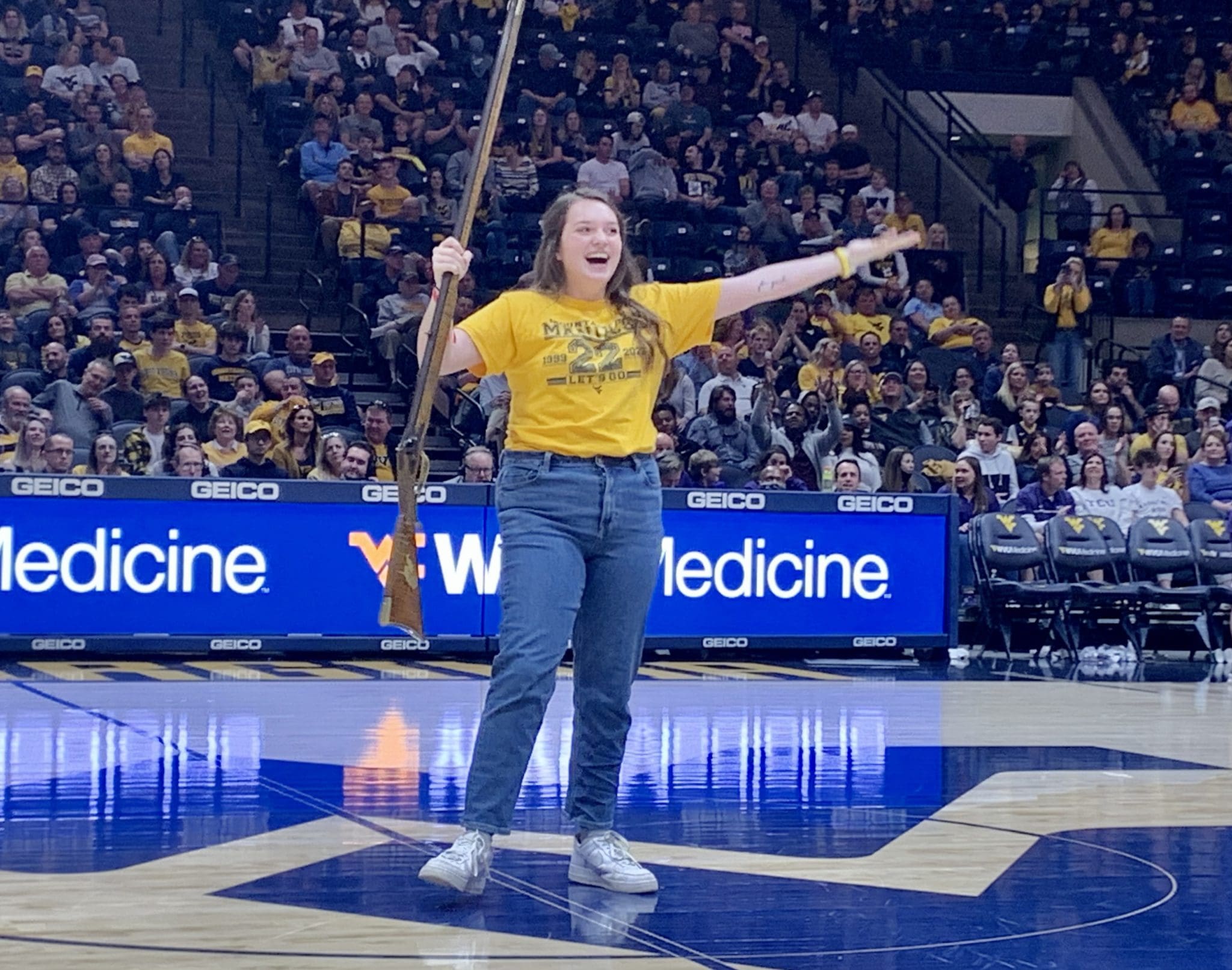 WVU Names Mary Roush 68th Mountaineer Mascot - WV Sports Now