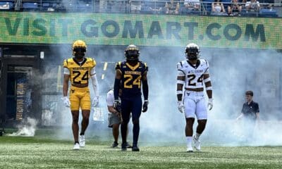 WVU Football new uniforms