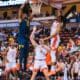 WVU Basketball Chance Moore against Clemson