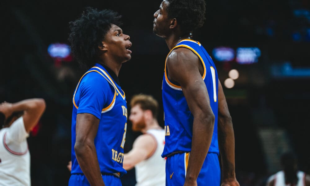 WVU Basketball Brenen Lorient and Amir Jenkins