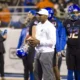 WVU Football safeties coach Gabe Franklin with Boise State