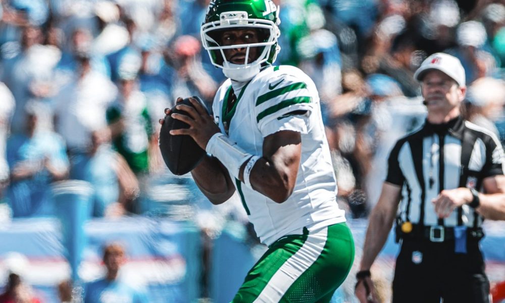Geno Smith with Jets