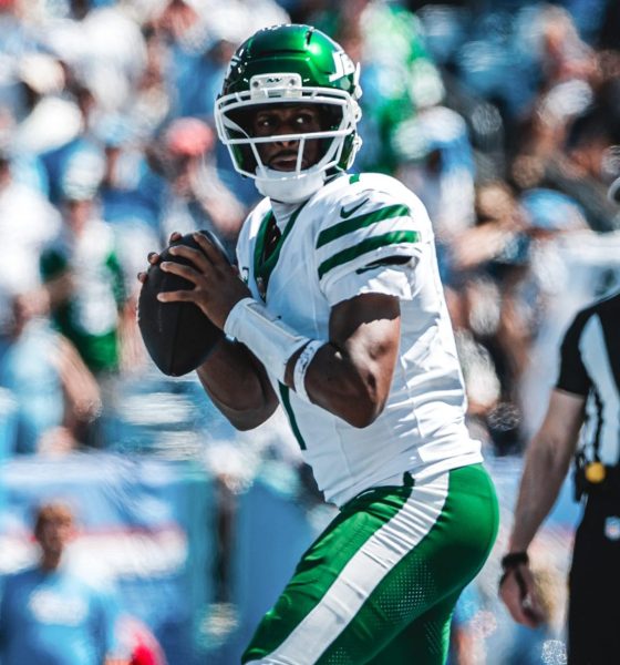 Geno Smith with Jets