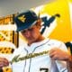 WVU Baseball transfer pitcher Joshua Surigao. Image courtesy of Joshua Surigao's Twitter account.