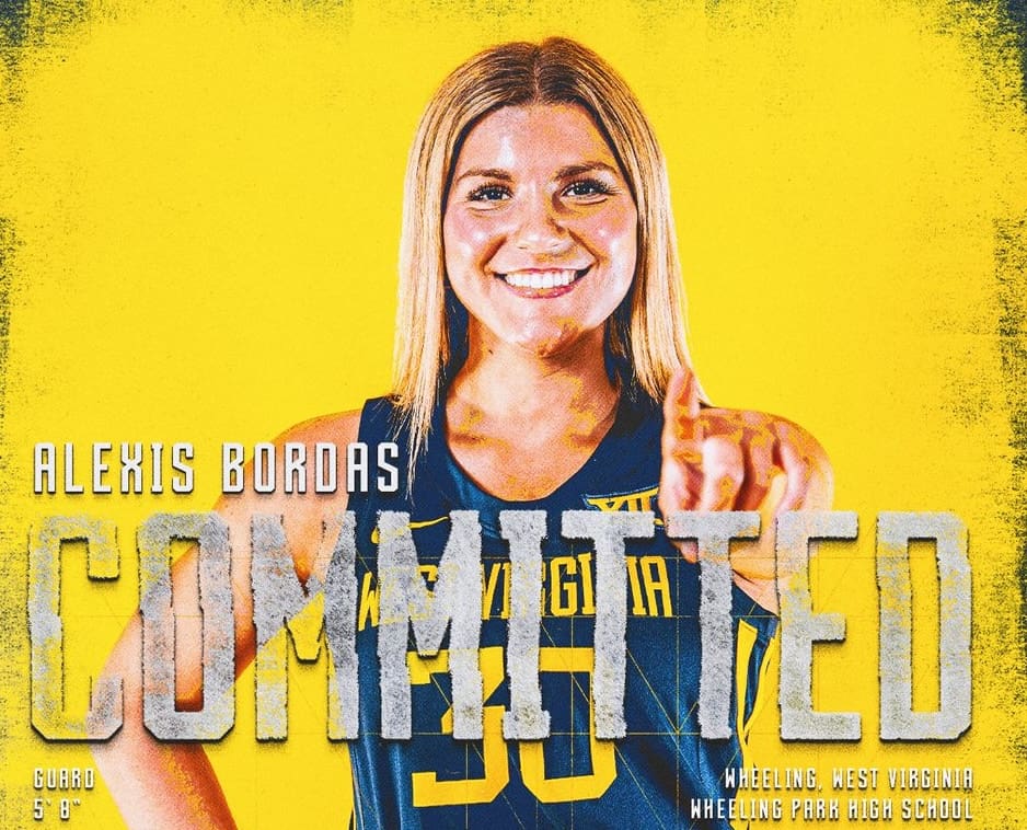 WVU Women's Basketball Alexis Bordas