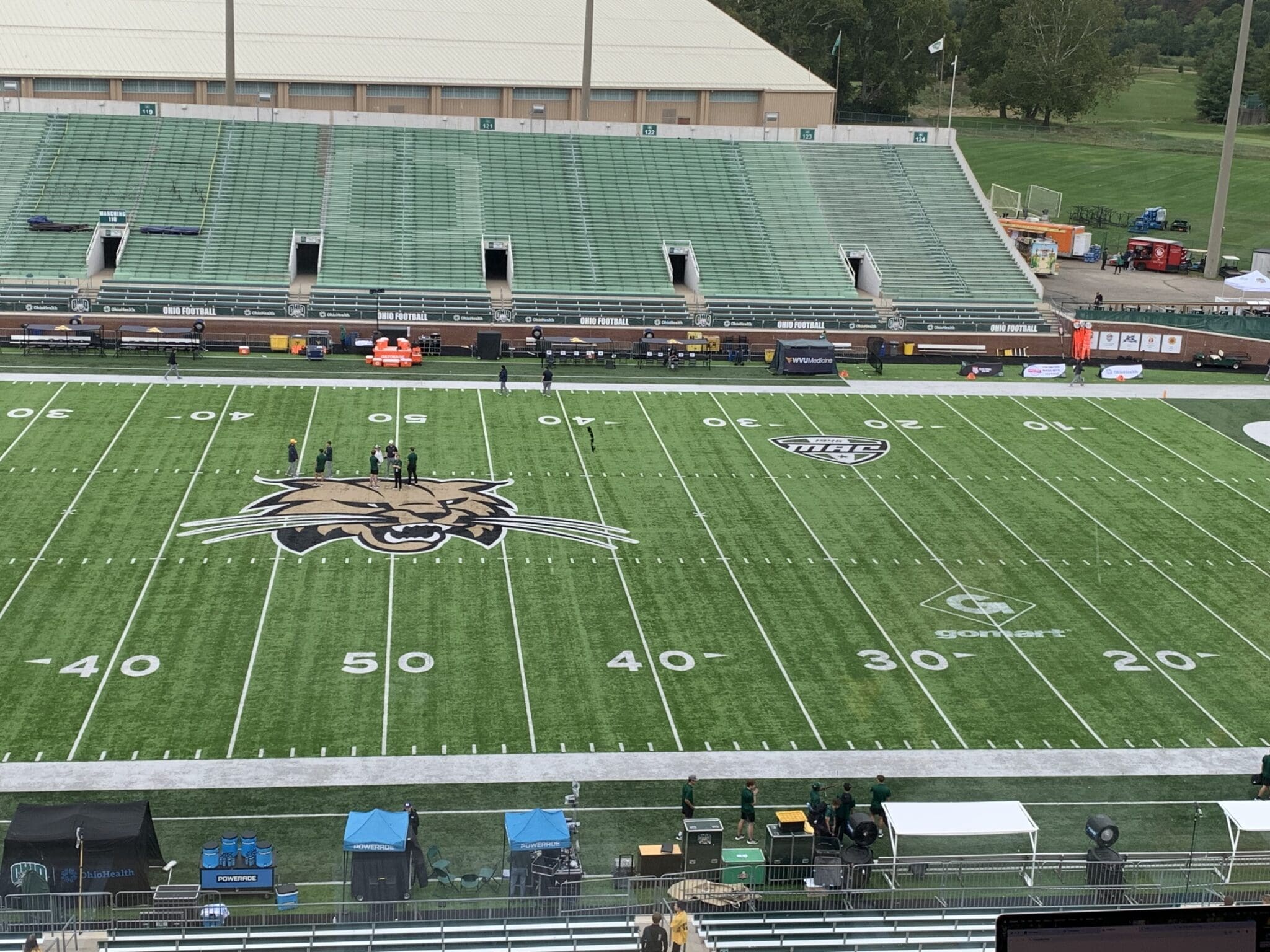 Ohio field at Peden Stadium