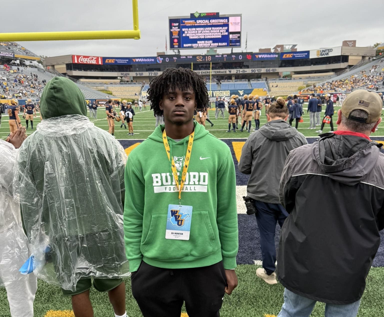 WVU Football QB recruit DJ Hunter