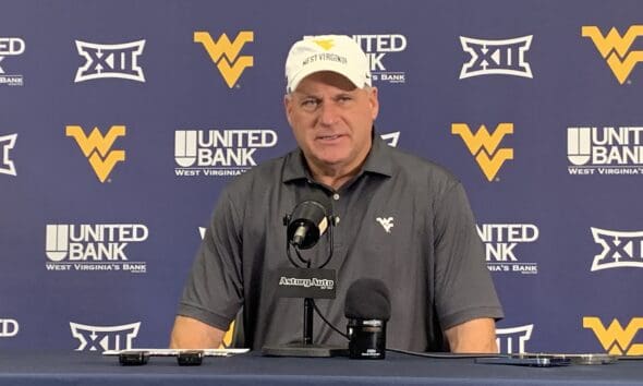 WVU Football HC Rich Rodriguez