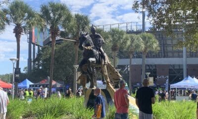 UCF Knight statue